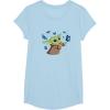 image:imageStar Wars The Mandalorian The Child with Blue Butterflies TShirtBaby Blue