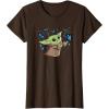image:imageStar Wars The Mandalorian The Child with Blue Butterflies TShirtBrown