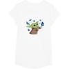image:imageStar Wars The Mandalorian The Child with Blue Butterflies TShirtWhite