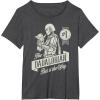 image:imageStar Wars The Mandalorian and Grogu Dadalorian Fathers Day TShirtDark Heather Grey
