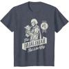 image:imageStar Wars The Mandalorian and Grogu Dadalorian Fathers Day TShirtHeather Blue