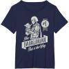 image:imageStar Wars The Mandalorian and Grogu Dadalorian Fathers Day TShirtNavy Blue