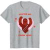image:imageStar Wars Valentines Day quotYoure My Chew Lovequot Chewbacca TShirtHeather Grey