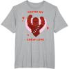 image:imageStar Wars Valentines Day quotYoure My Chew Lovequot Chewbacca TShirtHeather Grey