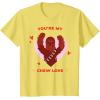 image:imageStar Wars Valentines Day quotYoure My Chew Lovequot Chewbacca TShirtLemon Yellow