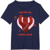 image:imageStar Wars Valentines Day quotYoure My Chew Lovequot Chewbacca TShirtNavy Blue