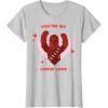 image:imageStar Wars Valentines Day quotYoure My Chew Lovequot Chewbacca TShirtSilver Grey