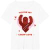 image:imageStar Wars Valentines Day quotYoure My Chew Lovequot Chewbacca TShirtWhite