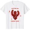 image:imageStar Wars Valentines Day quotYoure My Chew Lovequot Chewbacca TShirtWhite