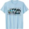 image:imageStar Wars Logo ATAT Walker Battle TShirt TShirtBaby Blue
