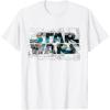 image:imageStar Wars Logo ATAT Walker Battle TShirt TShirtWhite