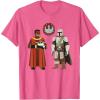 image:imageStar Wars The Mandalorian Season 3 Grogu Greef Karga icon TShirtPink Heather