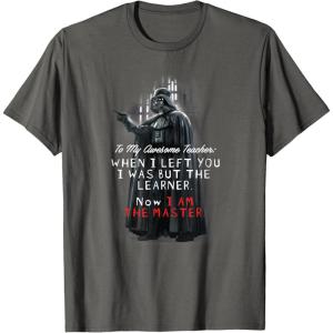 image:imageStar Wars Darth Vader Teacher Appreciation TShirtAsphalt Grey