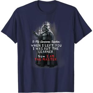 image:imageStar Wars Darth Vader Teacher Appreciation TShirtNavy Blue