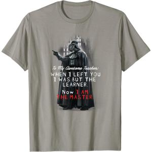 image:imageStar Wars Darth Vader Teacher Appreciation TShirtSlate Grey