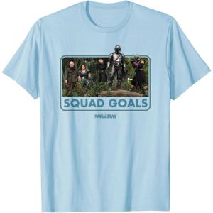 image:imageStar Wars The Mandalorian Djarin and Boba Fett Squad Goals TShirtBaby Blue