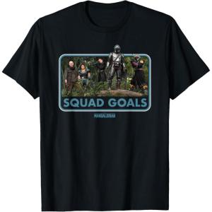 image:imageStar Wars The Mandalorian Djarin and Boba Fett Squad Goals TShirtBlack
