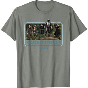 image:imageStar Wars The Mandalorian Djarin and Boba Fett Squad Goals TShirtOlive Heather