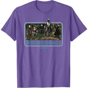 image:imageStar Wars The Mandalorian Djarin and Boba Fett Squad Goals TShirtPurple Heather