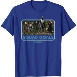 image:imageStar Wars The Mandalorian Djarin and Boba Fett Squad Goals TShirtRoyal Blue