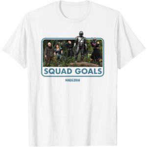image:imageStar Wars The Mandalorian Djarin and Boba Fett Squad Goals TShirtWhite