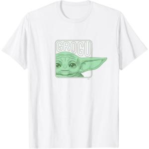 image:imageStar Wars The Mandalorian Season 3 Grogu Face with Name TShirtWhite
