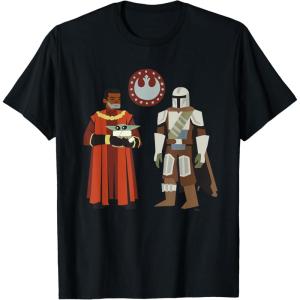 image:imageStar Wars The Mandalorian Season 3 Grogu Greef Karga icon TShirtBlack