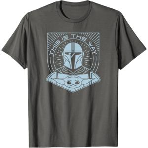 image:imageStar Wars The Mandalorian Season 3 Grogu The Way Hyperspace TShirtAsphalt Grey