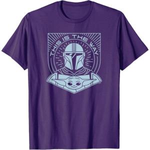 image:imageStar Wars The Mandalorian Season 3 Grogu The Way Hyperspace TShirtPurple