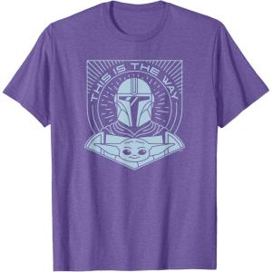 image:imageStar Wars The Mandalorian Season 3 Grogu The Way Hyperspace TShirtPurple Heather