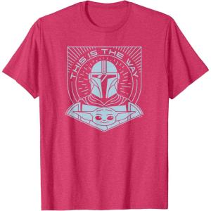 image:imageStar Wars The Mandalorian Season 3 Grogu The Way Hyperspace TShirtRed Heather