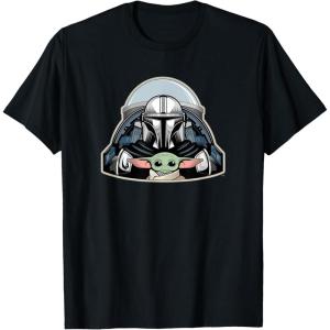 image:imageStar Wars The Mandalorian Season 3 N1 Starfighter Grogu TShirtBlack