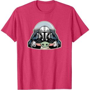image:imageStar Wars The Mandalorian Season 3 N1 Starfighter Grogu TShirtRed Heather