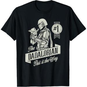 image:imageStar Wars The Mandalorian and Grogu Dadalorian Fathers Day TShirtBlack