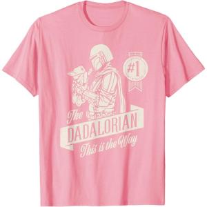 image:imageStar Wars The Mandalorian and Grogu Dadalorian Fathers Day TShirtPink