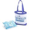 image:imageJay Franco Beach Towel and Tote Bag Set  16 x 145 Canvas Shoulder Handbag with 28 x 58 Super Soft Absorbent Bath TowelBlue  Gilmore Girls