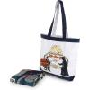 image:imageJay Franco Beach Towel and Tote Bag Set  16 x 145 Canvas Shoulder Handbag with 28 x 58 Super Soft Absorbent Bath TowelBlue  Star Wars