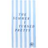 image:imageJay Franco Beach Towel and Tote Bag Set  16 x 145 Canvas Shoulder Handbag with 28 x 58 Super Soft Absorbent Bath TowelBlue  the Summer I Turned Pretty