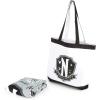 image:imageJay Franco Beach Towel and Tote Bag Set  16 x 145 Canvas Shoulder Handbag with 28 x 58 Super Soft Absorbent Bath TowelGray  Wednesday