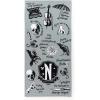 image:imageJay Franco Beach Towel and Tote Bag Set  16 x 145 Canvas Shoulder Handbag with 28 x 58 Super Soft Absorbent Bath TowelGray  Wednesday