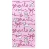 image:imageJay Franco Beach Towel and Tote Bag Set  16 x 145 Canvas Shoulder Handbag with 28 x 58 Super Soft Absorbent Bath TowelPink  Aristocats
