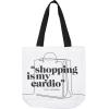 image:imageJay Franco Beach Towel and Tote Bag Set  16 x 145 Canvas Shoulder Handbag with 28 x 58 Super Soft Absorbent Bath TowelPink  Sex and the City