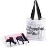 image:imageJay Franco Beach Towel and Tote Bag Set  16 x 145 Canvas Shoulder Handbag with 28 x 58 Super Soft Absorbent Bath TowelPink  Sex and the City