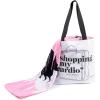 image:imageJay Franco Beach Towel and Tote Bag Set  16 x 145 Canvas Shoulder Handbag with 28 x 58 Super Soft Absorbent Bath TowelPink  Sex and the City