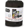 image:imageJay Franco Kids Nap Mat with Embedded Pillow amp Blanket  Soft 46x20 Microfiber Sleeping Bag with Name Tag amp Handle for School Travel SleepoverBlack  Star Wars