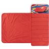 image:imageJay Franco Kids Nap Mat with Embedded Pillow amp Blanket  Soft 46x20 Microfiber Sleeping Bag with Name Tag amp Handle for School Travel SleepoverBlue  Cars