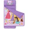 image:imageJay Franco Kids Nap Mat with Embedded Pillow amp Blanket  Soft 46x20 Microfiber Sleeping Bag with Name Tag amp Handle for School Travel SleepoverPink  Disney Princess