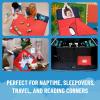 image:imageJay Franco Kids Nap Mat with Embedded Pillow amp Blanket  Soft 46x20 Microfiber Sleeping Bag with Name Tag amp Handle for School Travel SleepoverRed  Spiderman