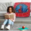 image:imageJay Franco Kids Plush Throw Blanket  Soft amp Cozy Fleece Throw for Bedroom amp Couch Dcor Official Licensed Product Teal  Mandalorian 40x50  Travel BlanketRed  Spiderman