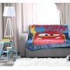 image:imageJay Franco Kids Plush Throw Blanket  Soft amp Cozy Fleece Throw for Bedroom amp Couch Dcor Official Licensed Product Teal  Mandalorian 40x50  Travel BlanketBlue  Cars